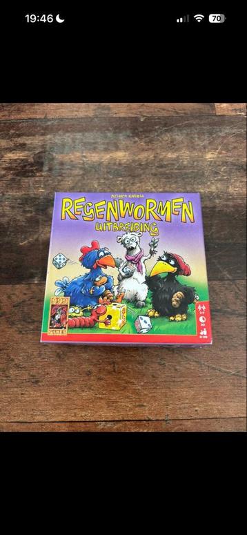 Regenwormen Uitbreiding - Leuk dobbelspel! beschikbaar voor biedingen