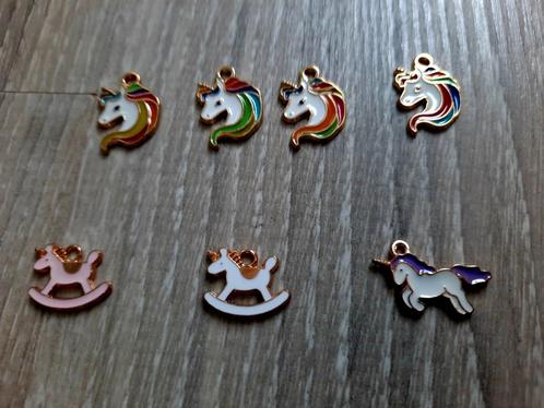 Unicorn bedels/hangers, Hobby en Vrije tijd, Kralen en Sieraden maken, Nieuw, Ophalen of Verzenden