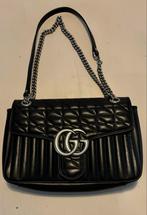 Gucci Tas - Zo goed als nieuw!, Sieraden, Tassen en Uiterlijk, Tassen | Damestassen, Ophalen of Verzenden, Zo goed als nieuw, Zwart