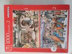 2 puzzels Anton Pieck, Ophalen of Verzenden, 500 t/m 1500 stukjes, Gebruikt, Legpuzzel
