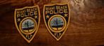 Miami beach police schouder emblemen, Ophalen of Verzenden, Amerika, Embleem of Badge