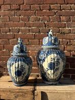 Delfts blauwe grote vaas (alleen grote nog), Antiek en Kunst, Ophalen of Verzenden