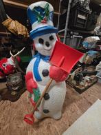 Vintage sneeuwpop voor buiten