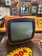 Vintage jaren 70 oranje Indesit tv, space age, televisie, Audio, Tv en Foto, Vintage Televisies, Ophalen, ?, Niet werkend, ?