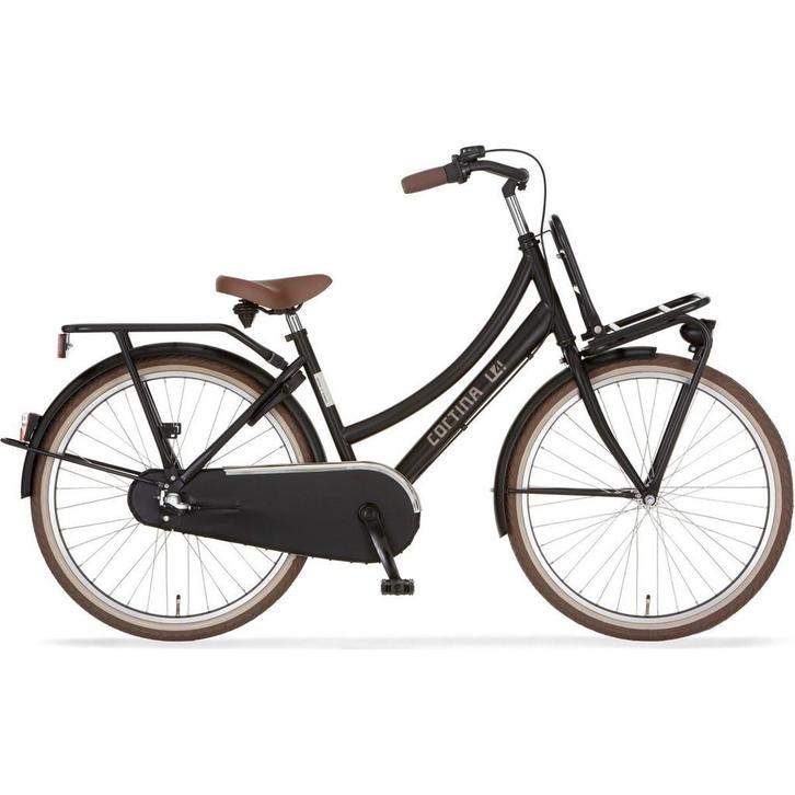 CORTINA Fiets Cortina U4 Mini M24 Meisjes Zwart 42cm 2024, Fietsen en Brommers, Fietsen | Meisjes, Nieuw