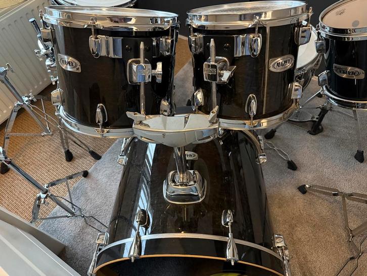 Mapex Mars (M-serie) Drumstel Complete Set + tassen!, Muziek en Instrumenten, Drumstellen en Slagwerk, Zo goed als nieuw, Overige merken