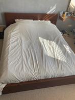 Ikea Malm bed frame 160x200 bruin, Ophalen, Gebruikt, Tweepersoons