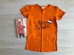 * NIEUW Shirt Shirtje Korte Mouw Koningsdag Mt. 146 - 152 *, Ophalen of Verzenden, Nieuw, Meisje, Shirt of Longsleeve