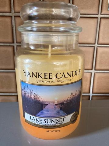 Yankee  candle nieuw lake sunset large 623 gram beschikbaar voor biedingen