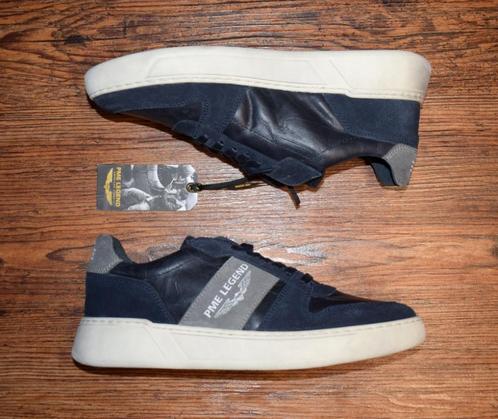 PME Legend - leren Flettner sneakers Navy - maat 42, Kleding | Heren, Schoenen, Nieuw, Sneakers of Gympen, Blauw, Ophalen of Verzenden