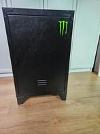 METAAL ZWART KASTJE, Ophalen of Verzenden, Gebruikt