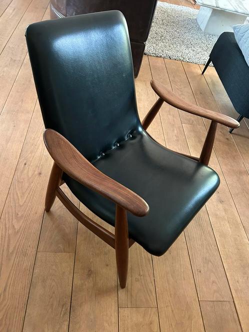 Vintage design louis van teeffelen stoel webe, Huis en Inrichting, Fauteuils, Zo goed als nieuw, Ophalen