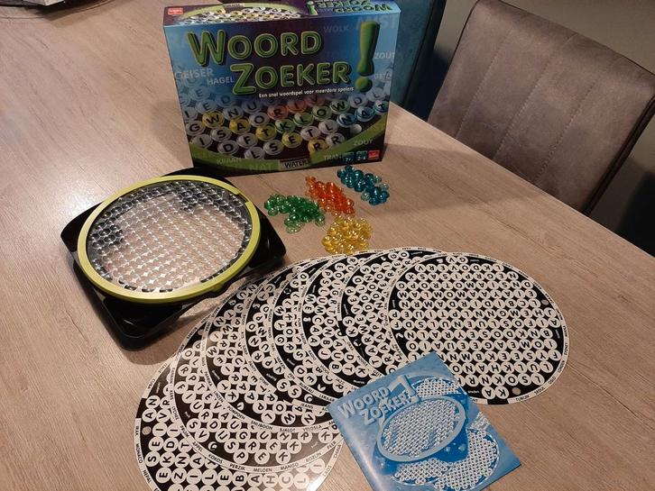 Woordzoeker zo goed als nieuw van Goliath, Hobby en Vrije tijd, Gezelschapsspellen | Bordspellen, Zo goed als nieuw, Een of twee spelers