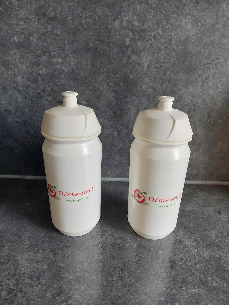 Bidons 2x & 2 waterflesjes 0.7 liter, Ophalen of Verzenden, Zo goed als nieuw