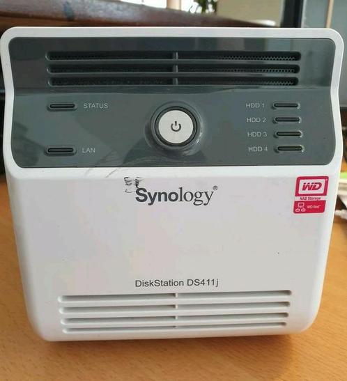 Synology DiskStation DS411j, Computers en Software, NAS, Refurbished, Ophalen of Verzenden