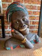 Afrikaanse vrouw aardewerk, Antiek en Kunst, Ophalen of Verzenden