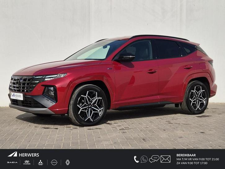 Hyundai Tucson 1.6 T-GDI PHEV 265pk Plug-in N Line 4WD Autom, Auto's, Hyundai, Bedrijf, Te koop, Tucson, 4x4, ABS, Achteruitrijcamera