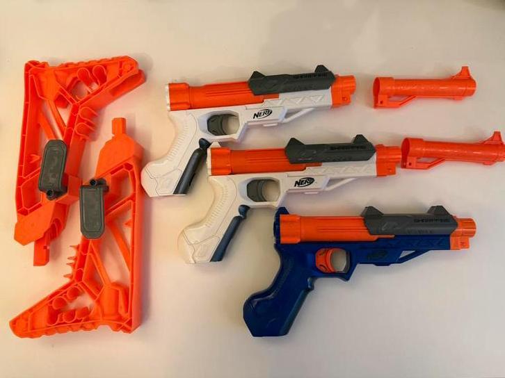 Nerf guns verzamaling inclusief Hoover shot  +pijltjes, Kinderen en Baby's, Speelgoed | Buiten | Actiespeelgoed, Gebruikt, Ophalen of Verzenden