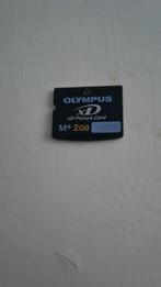Sd kaart  olympus camera  2GB te kop, Audio, Tv en Foto, Fotografie | Geheugenkaarten, Ophalen, Zo goed als nieuw, XD, Fotocamera