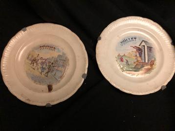 Antieke France Amand Dinoise Wandbordjes Set beschikbaar voor biedingen