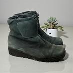 Ecco Schoenen Maat 40 Grijs Groen Suède Laarzen, Ecco, Verzenden, Lage of Enkellaarzen, E