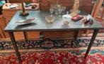 Bureau tafel stoere industriële Gispen bureau tafel jaren 60, Huis en Inrichting, Bureaus, Ophalen of Verzenden