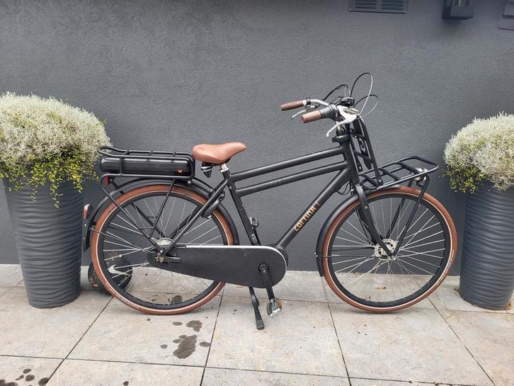 Prachtige Cortina E-U4 elektrische transportfiets, Fietsen en Brommers, Elektrische fietsen, Zo goed als nieuw, Cortina, 51 tot 55 cm