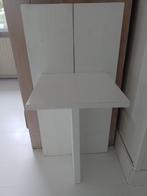 Bijzettafel steigerhout, Minder dan 55 cm, Gebruikt, Vierkant, Modern