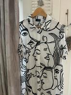 MiaModa Tuniek/Blouse Mt 48 Grafisch Zwart/Wit, Kleding | Dames, Ophalen of Verzenden, Zo goed als nieuw, Maat 46/48 (XL) of groter