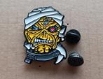 Iron Maiden vrij mooie Powerslave mummy pin badge speld 13, Verzenden, Nieuw, Overige typen