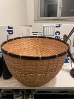 Rieten Mand - Ø 50cm - Wasmand/Opbergmand, Huis en Inrichting, Mand, Rond, Ophalen of Verzenden, Zo goed als nieuw