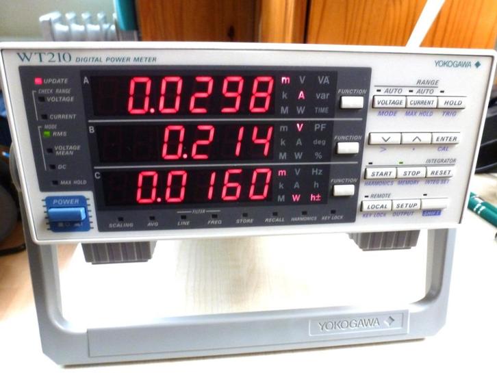 test meetapparatuur Power meter WT210 Yokogawa, nieuw, Doe-het-zelf en Verbouw, Meetapparatuur, Nieuw, Ophalen of Verzenden