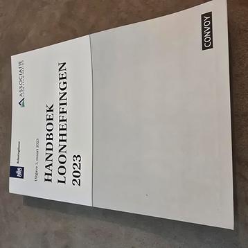 Handboek loonheffingen 2023 beschikbaar voor biedingen