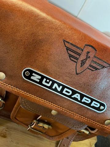 Zundapp leren tas/koffer beschikbaar voor biedingen