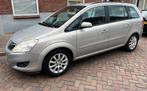 Opel Zafira 1.6 16V 85KW 2009 Grijs, Auto's, Voorwielaandrijving, 74 €/maand, 4 cilinders, 7 stoelen