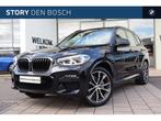 BMW X3 xDrive20i High Executive M Sport Automaat / Panoramad, Gebruikt, 4 cilinders, Zwart, Bedrijf