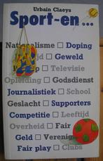 Sport-en...Nationalisme-Doping-Geweld-Geld -Urbain Claeys, Ophalen of Verzenden, Gelezen