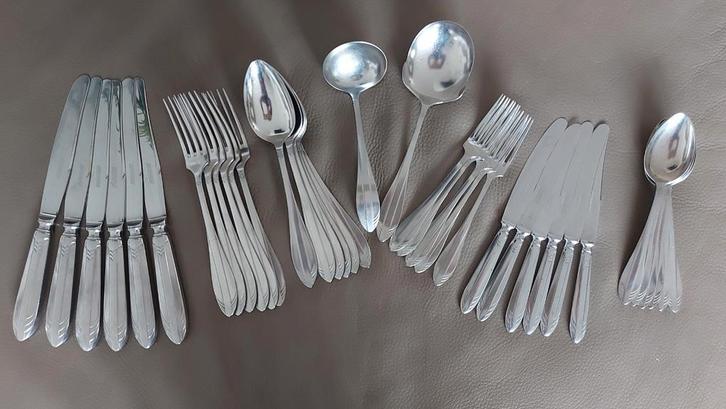 Gero Zilmeta visgraat 581, zie omschrijving, Huis en Inrichting, Keuken | Bestek, Rvs of Chroom, Ophalen