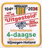 Badge Uitgestelde 4Daagse 2020, Embleem of Badge, Nederland, Overige soorten, Ophalen of Verzenden