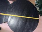 Houten Bijzettafel Set Zwart, Gebruikt, Rond, 75 cm of meer, Hout