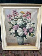 Gesigneerd Bloemenschilderij, Antiek en Kunst, Kunst | Schilderijen | Klassiek, Ophalen of Verzenden