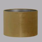 Lampenkap velours goud, Huis en Inrichting, Ophalen, Nieuw, Rond, Minder dan 25 cm