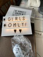 Leuke Lightbox met Letters, Huis en Inrichting, Ophalen of Verzenden, Zo goed als nieuw