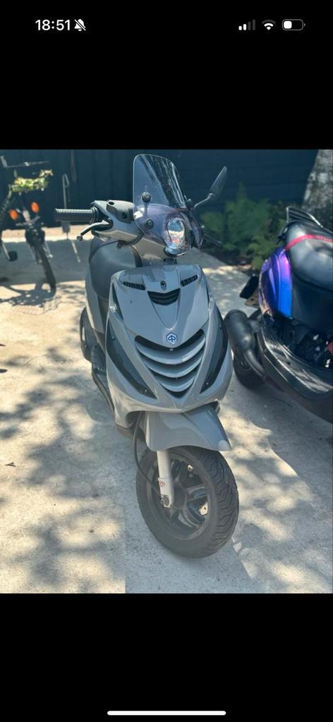 Piaggio zip sp 50cc 4takt E4 iget nardo grey, Fietsen en Brommers, Brommers | Tuning en Styling, Ophalen of Verzenden