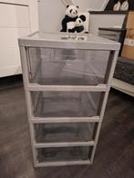 Kunstof laden kasje. Nieuwstaat!! Prijs 9.50, Huis en Inrichting, Kasten | Ladekasten, Ophalen, 50 tot 100 cm, Zo goed als nieuw