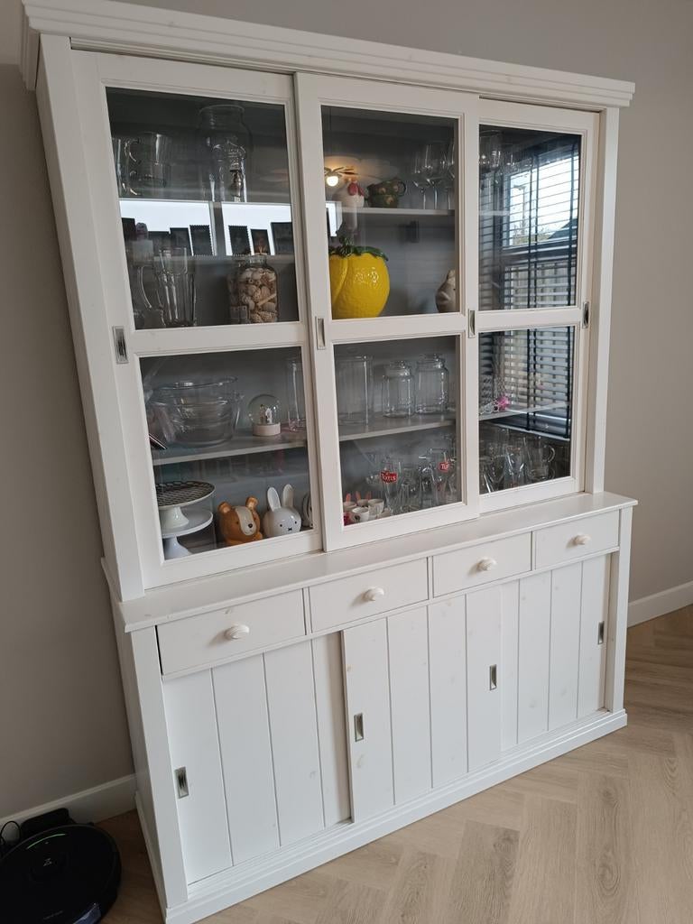 Houten Kast, Ophalen, Gebruikt, Met deur(en), 150 tot 200 cm