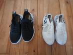 2x dames sneaker maat 38 panter, Ophalen of Verzenden, Zo goed als nieuw, Wit, Sneakers of Gympen