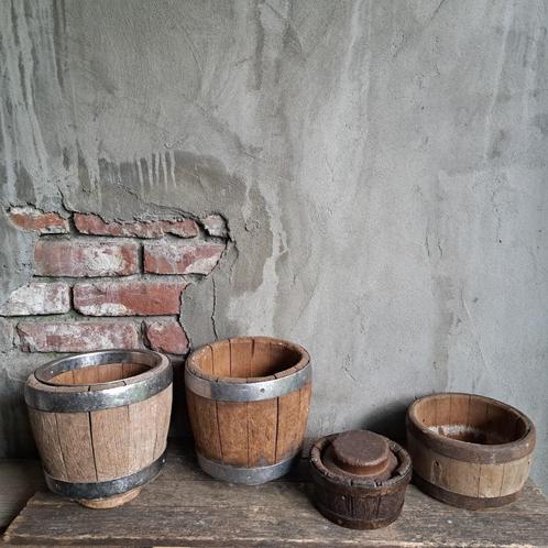Oude brocante houten kaasmal kaas mal *Etage3*, Huis en Inrichting, Woonaccessoires | Overige, Gebruikt, Ophalen of Verzenden