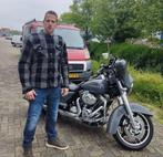 KEVLAR motorshirt zwart grijs geblokt - RESTANT div maten, Nieuw met kaartje, Jas | textiel, Heren, Badboy.nl
