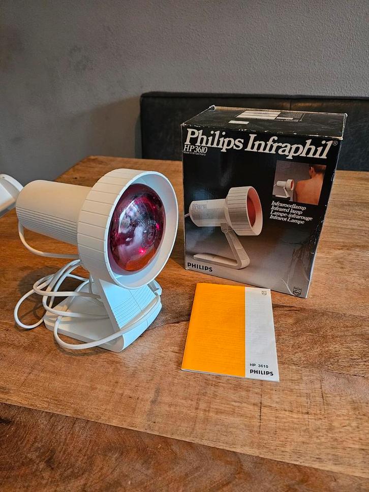 Philips InfraPhil HP3610 Infraroodlamp, Witgoed en Apparatuur, Persoonlijke-verzorgingsapparatuur, Gebruikt, Overige typen, Ophalen of Verzenden